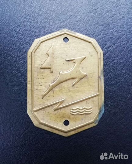 Шильдик велосипедный