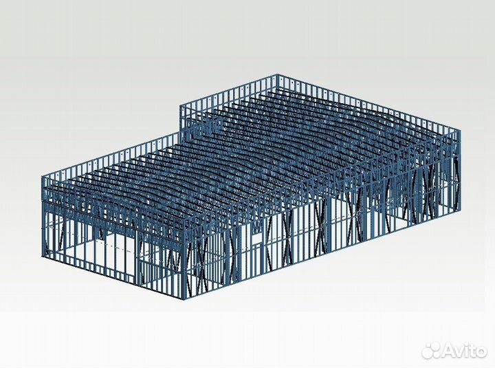 Лстк каркас магазина Пятёрочка