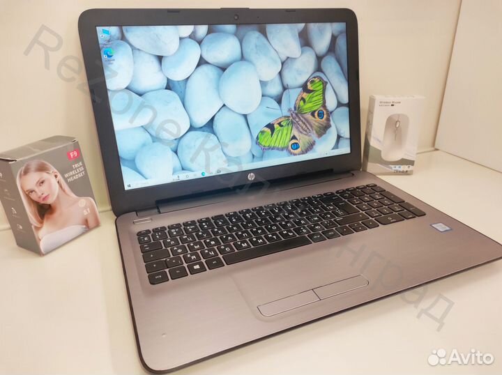 Ноутбук HP, 8 ядер, SSD, 8GB, Гарантия