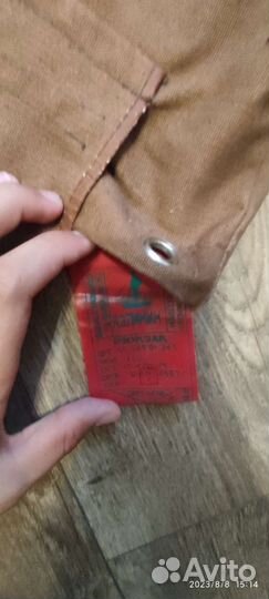 Брезентовый туристический рюкзак