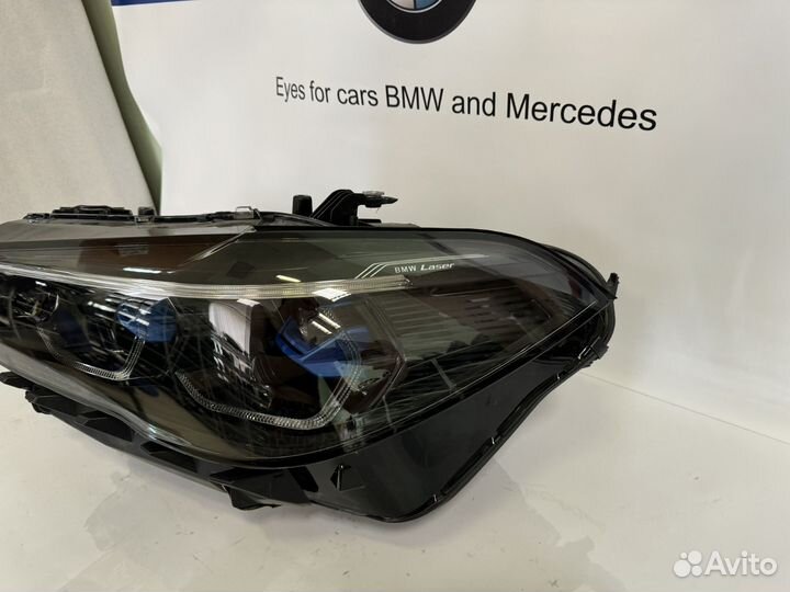 Левая фара BMW G06 G05 laser Shadow line дорест