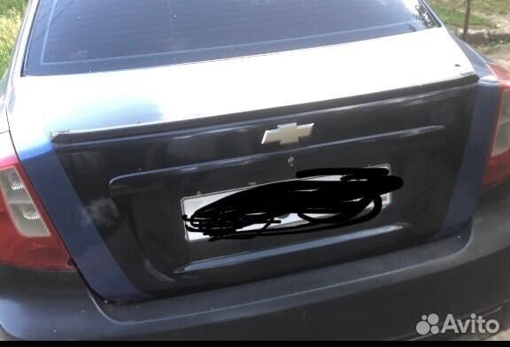 Крышка багажника chevrolet lacetti седан