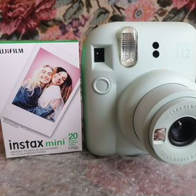 Fujifilm instax mini 12 Polaroid + картриджи + бат