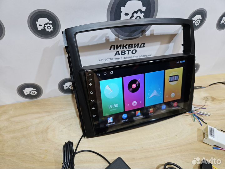 Магнитола android Mitsubishi Pajero 4 2din новая