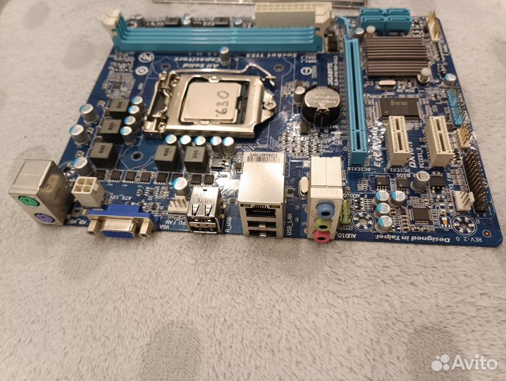 Материнская плата p8h61 m lx2 r2.0 itx 1155