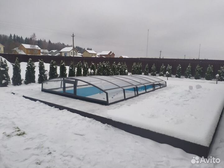 Павильон для бассейна без посредников