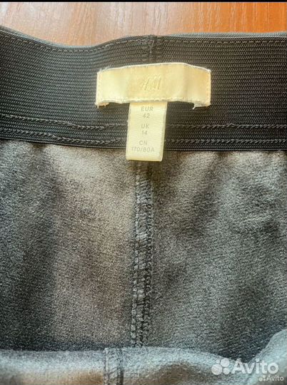 Кожаные брюки женские