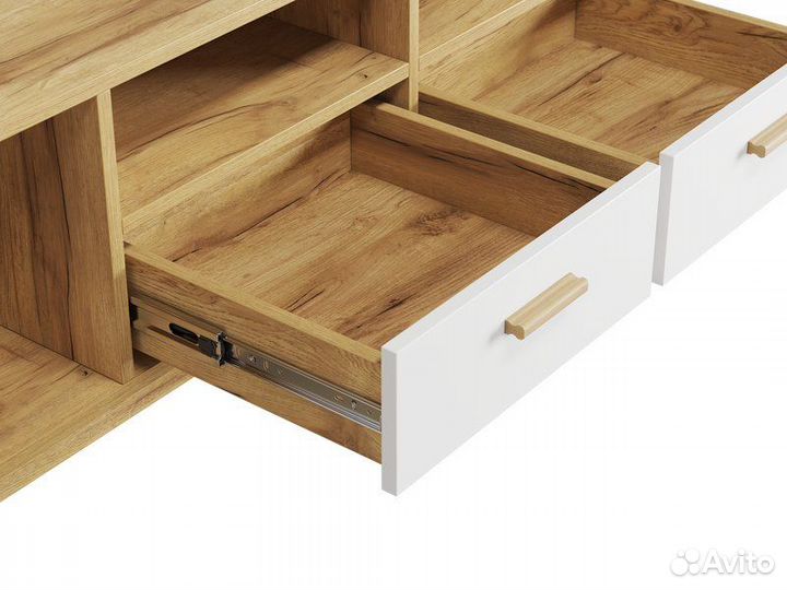 Тв-тумба Нордик-1 Wood White