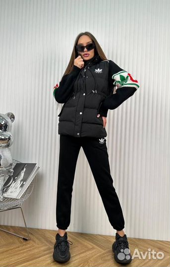 Костюм тройка на флисе gucci S.M.L