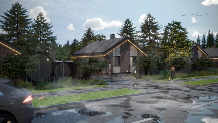 Коттедж 60 м² на участке 6 сот.