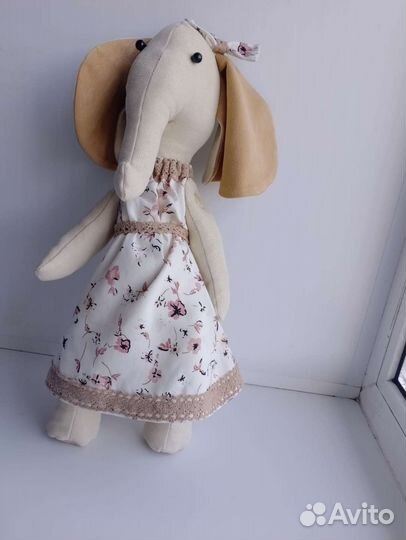 Текстильная интерьерная кукла 