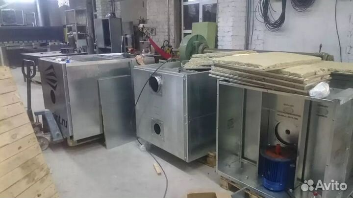 Вентиляция для покрасочной камеры