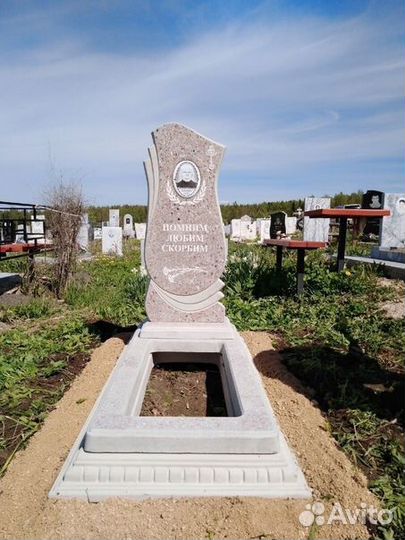 Памятники из гранита, благоустройство могил