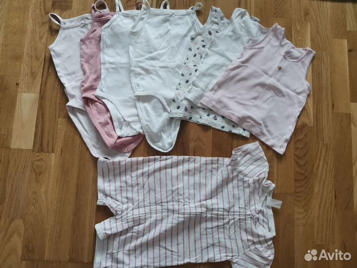 Большой пакет вещей на девочку