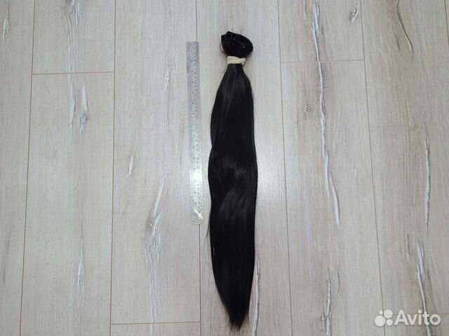 Волосы на заколках