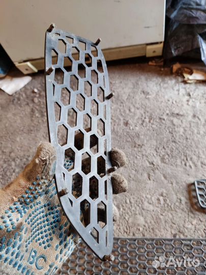 Сетки в спорт бампер калина 1