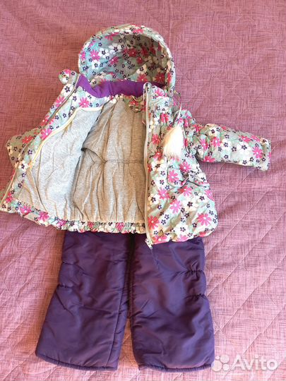 Зимний комбинезон для девочки