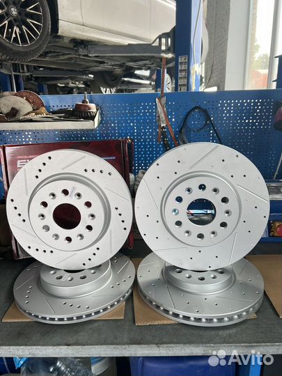 Кит тормозной Powerstop для chevrolet traverse