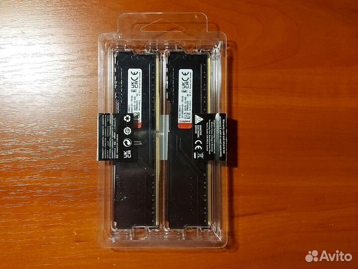 Оперативная память Kingston Fury, ddr4, 16gb, 3200