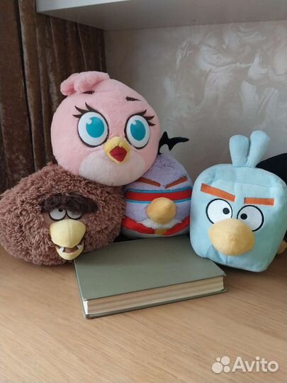 Мягкие игрушки Angry Birds