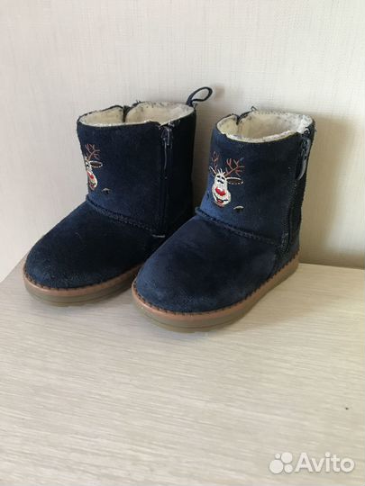 Сапоги зимние На мальчика 22