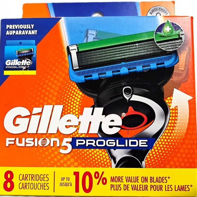 Кассеты Gillette Proglide 8шт США оригинал