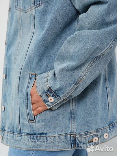 Куртка джинсовая удлиненная bochetti