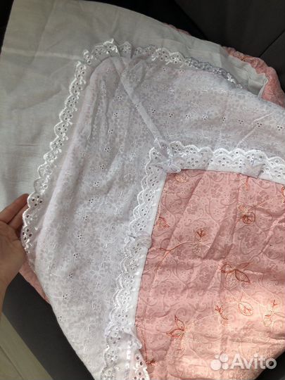 Конверт на выписку для девочки