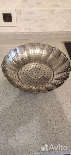 Пароварка мантоварка (вставка в кастрюлю или вок)