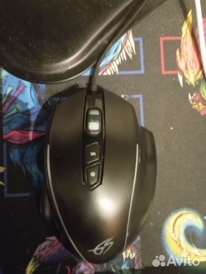 Игровая мышь dexp hellfire gm-100