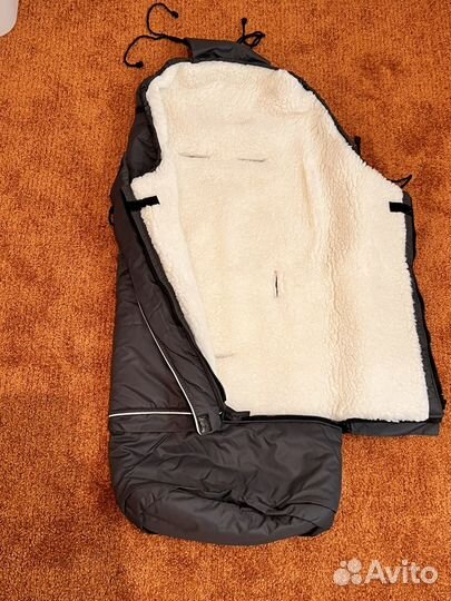 Зимний конверт в коляску bonopo