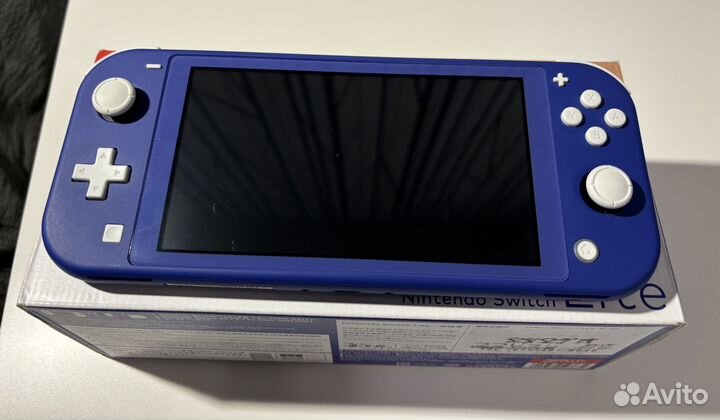 Nintendo switch lite прошитая с играми