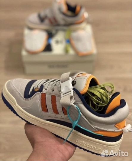 Кроссовки Adidas forum low bad bunny