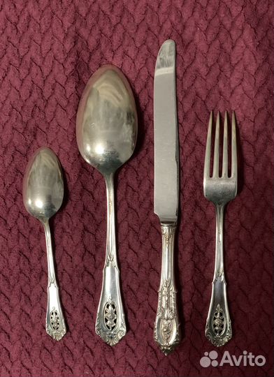 Столовый набор. Серебро США