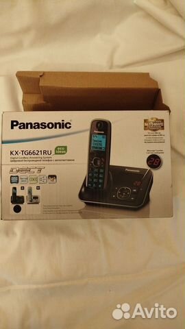 Panasonic Kx-tg 6621 телефон купить в Челябинске с доставкой 