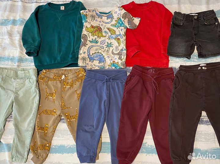 Пакет вещей на мальчика 92 hm zara