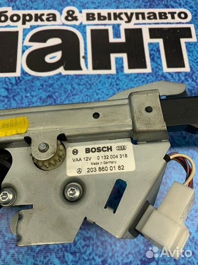 Механизм подачи ремня безопасности левый Mercedes