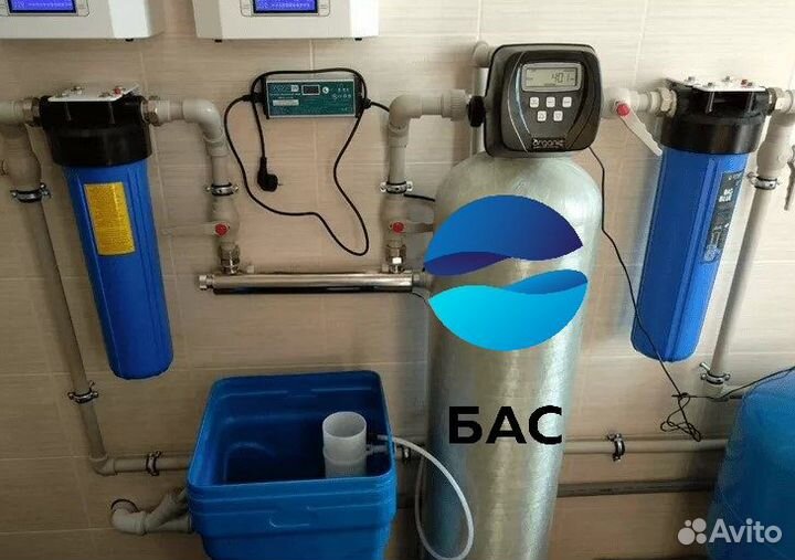 Очистка воды, обезжелезивание, умягчение 1054