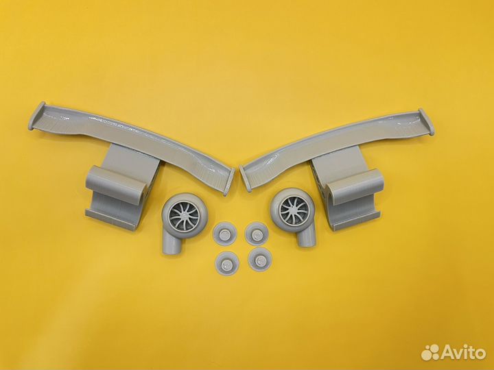 Спойлеры и турбины для Crocs