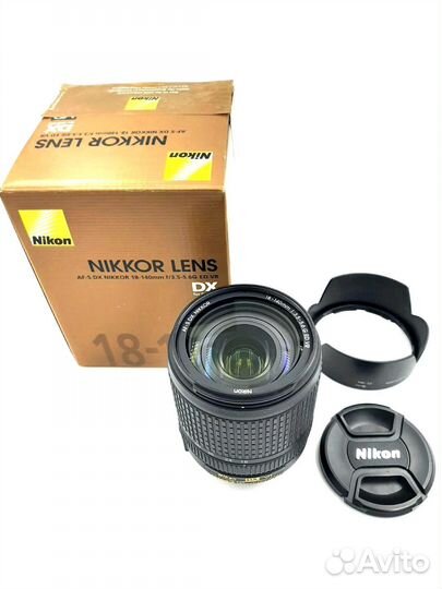 Nikon 18-140mm f/3.5-5.6G ED VR DX AF(состояние 5)