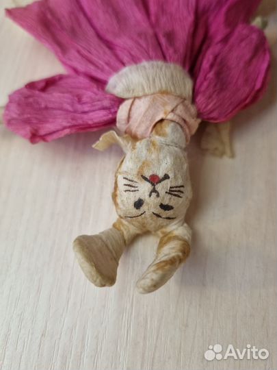 Набор ретро елочных игрушек. 4 шт. СССР