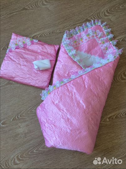 Одеяло- конверт на выписку (осень/зима)