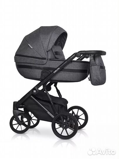 Модульная коляска 2 в 1 Riko Delta Carbon