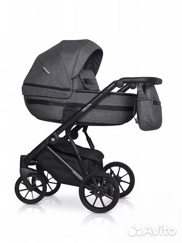 Модульная коляска 2 в 1 Riko Delta Carbon