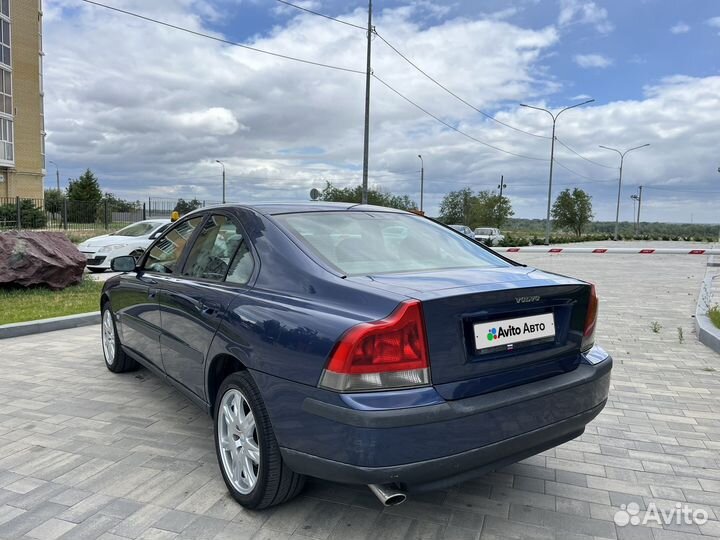 Volvo S60 2.5 AT, 2003, 194 286 км