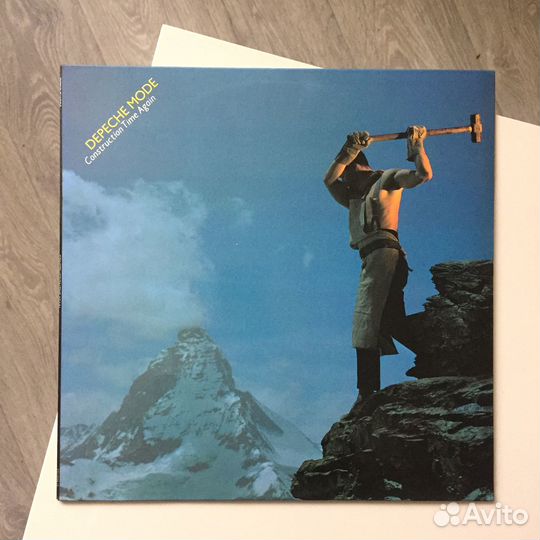 LP Depeche Mode - Construction Time Again, Rare HK