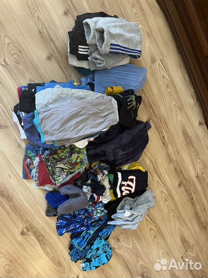 Вещи пакетом на мальчика 4-5 лет