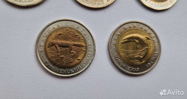 Монеты Красная книга 1993 г
