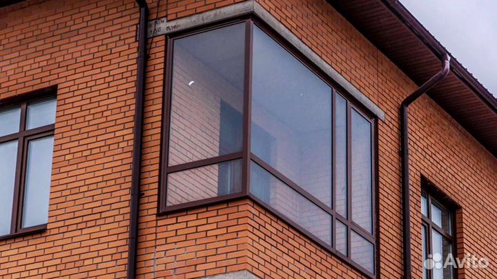 Алюминиевые окна холодный алюминий