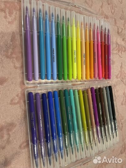 Цветные фломастеры маркер